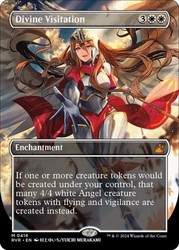 Divine Visitation (Anime Borderless) #416 Ravnica Remastered Mythic Rare
