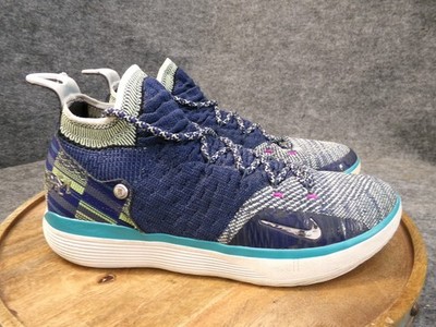 Nike Zoom KD XI 11 BHM Black History Month Blue Basketball Shoes Men's Size 11.5 | eBay