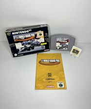 ebay® Auktion 388911977321 | F-1 Formel 1 World Grand Prix • N64 • Nintendo 64 • Anleitung OVP Modul Thumbnail of ebay® auction 388911977321 | F-1 Formel 1 World Grand Prix • N64 • Nintendo 64 • Anleitung OVP Modul
