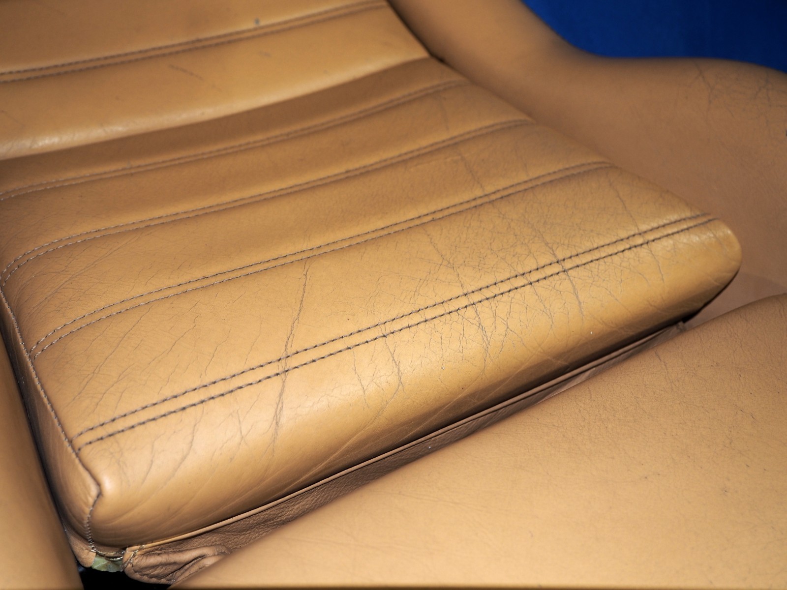 1995-1999 Ferrari F355 Right Passenger Seat Beige Good Condition OEM Complete