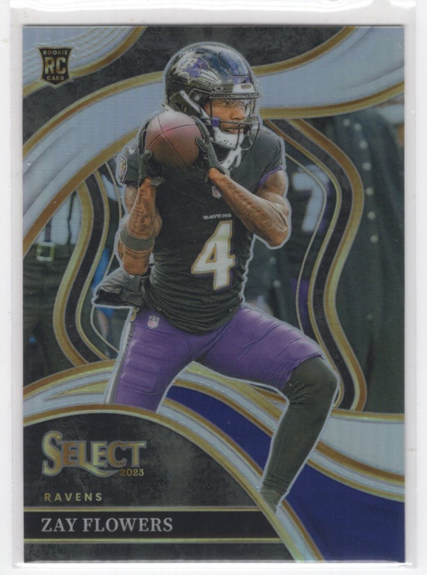 #201 2023 Select SILVER | Zay Flowers RC Baltimore Ravens