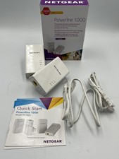 NETGEAR Powerline Adapter Kit, 1000 Mbps Wall-Plug, 1 Gigabit Ethernet