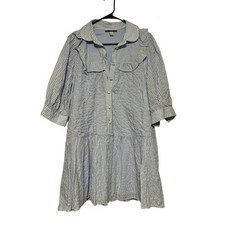 Sandy Liang Target Blue White Gingham Dress Size M Spring Dorothy Cottage Easter