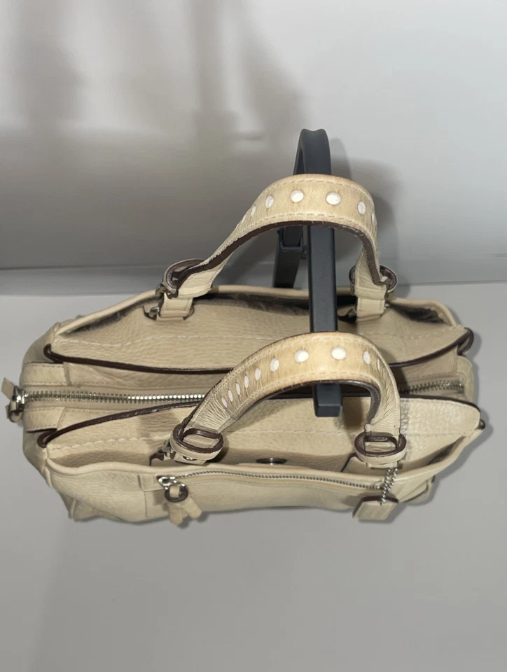 ТРЕНЕР Hampton песок бежевый шагреневой кожи кисточки сумка Дамская сумка 5031 - Изображение 3 из 4