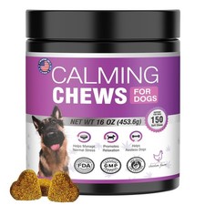 Hemp Calming Chews for Dogs 150PCs Dog Calming Treats and Bites with Hemp Oil...