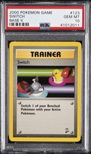 2000 POKEMON BASE SET 2 #123 SWITCH PSA 10 - Main Image