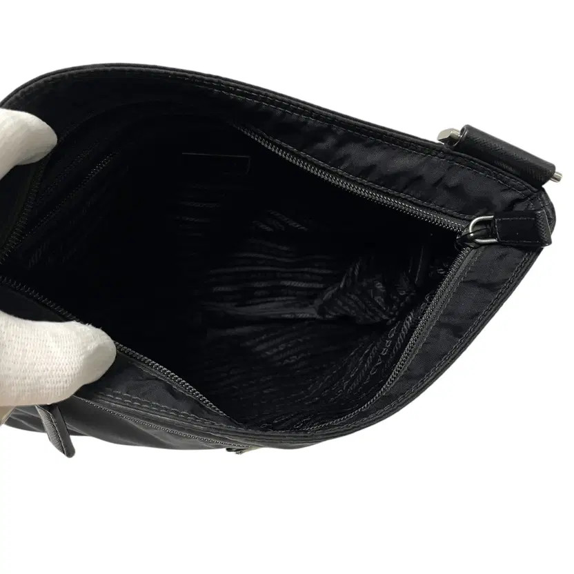 Prada Poconno Nylon Triangular Logo Crossbody Bag… - image 4