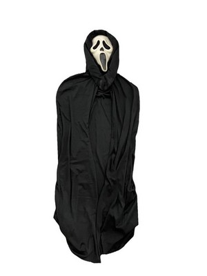 Easter Unlimited Scream Ghost Mask With Attached Cape Halloween Costume Cosplay