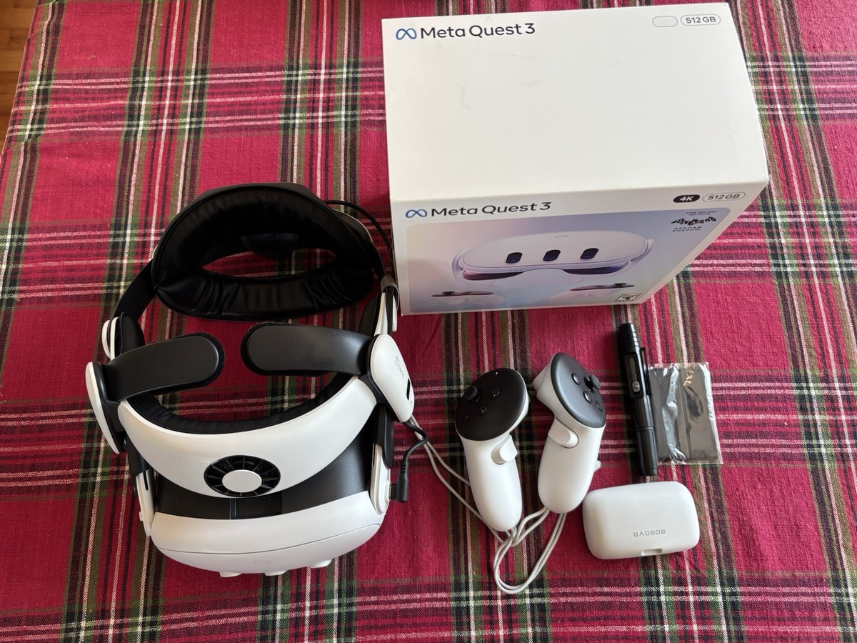Quest 3 512GB + BOBOVR S3 Pro 【公式通販】