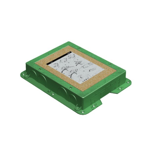 Simon Grau Wandmontagebox Kontakt- G201 Ip40 26,9X34,1 Cm - Bild 2