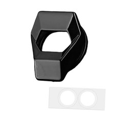 1 Pc Car Engine Start Stop Button Cover Push to Start Button Ignition Black