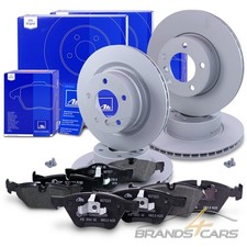 ATE BREMSSCHEIBEN +BREMSBEL�GE VORNE+HINTEN F�R BMW 1-ER E82 COUPE E88 CABRIO