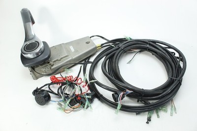 Suzuki Concealed Side Mount Control Box Trim Harness 12' Cables Push Open