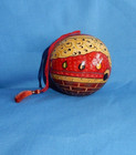2 Vintage Santa Claus in Chimney Ball Christmas Ornaments — photo 5