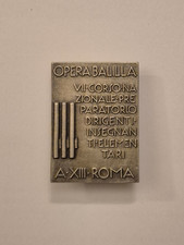 spilla Opera Balilla VII corso nazionale Dirigenti Insegnanti elementari A XIII