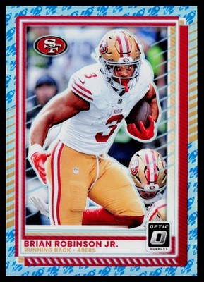 2025 Donruss Optic #25 Brian Robinson Jr. Rocket E16