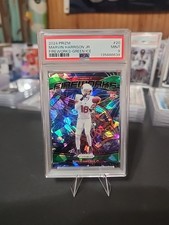 Marvin Harrison Jr | 2024 Prizm Fireworks Green Prizm #20 | GEM MINT PSA 9 | RC
