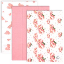 Baby Burp Cloths for Boys and Girls - 3 Pack Large 100 Cotton - Double Layer...