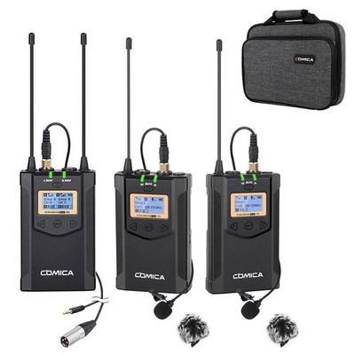 CVM-WM100PLUS - Wireless Microphone System for Cameras, Camcorders, Smartphon...