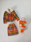 Vintage Barbie Doll 1974 Best Buy Plaid Suit #7815 Complete, A/O, Shoes, Purse