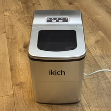 IKICH Quick Portable Countertop Ice Maker CP173A Silver Tested Working i Kich