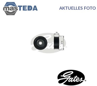 T36416 UMLENKROLLE KEILRIPPENRIEMEN NIEDRIGER GATES FÜR TOYOTA AVENSIS,VERSO