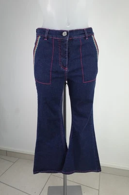 MISSONI Damen Jeans Denim Blau Schlaghose Gr. 42 Regular - Bild 1 von 4