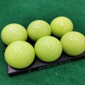  Juego de 3 pelotas de golf luminosas bola fluorescente pelotas de golf nocturno