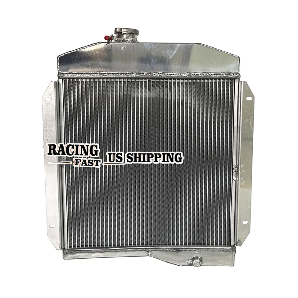 Radiador de aluminio para Jeep Willys 1959-1971 1960 1961 CJ3 CJ5 CJ6 MT 1955 Foto 4 de 4