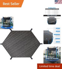 Trampoline Shade Cover, Trampoline Cover for 8FT 10FT 12FT 14FT 16FT Straight...