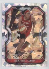 2021 Panini Prizm WNBA Ice Prizm Dearica Hamby #43 p6a
