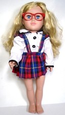 Cititoy My Life As 18" Blonde School Girl Doll