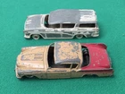 Vintage DINKY TOYS American DieCast Cars For Restoration Nash Rambler Studebaker