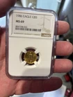 NGC 1986 American Eagle G$5 Gold Coin Certified NGC MS69 8247358-023