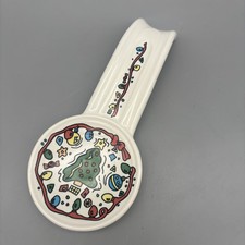 Fiesta Ware Christmas Tree Spoon Rest Fiestaware Christmas Holiday HLC USA