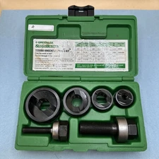 Greenlee Slug Buster Knockout Punch Set 7235BB 1/2" to 1-1/4" Conduit