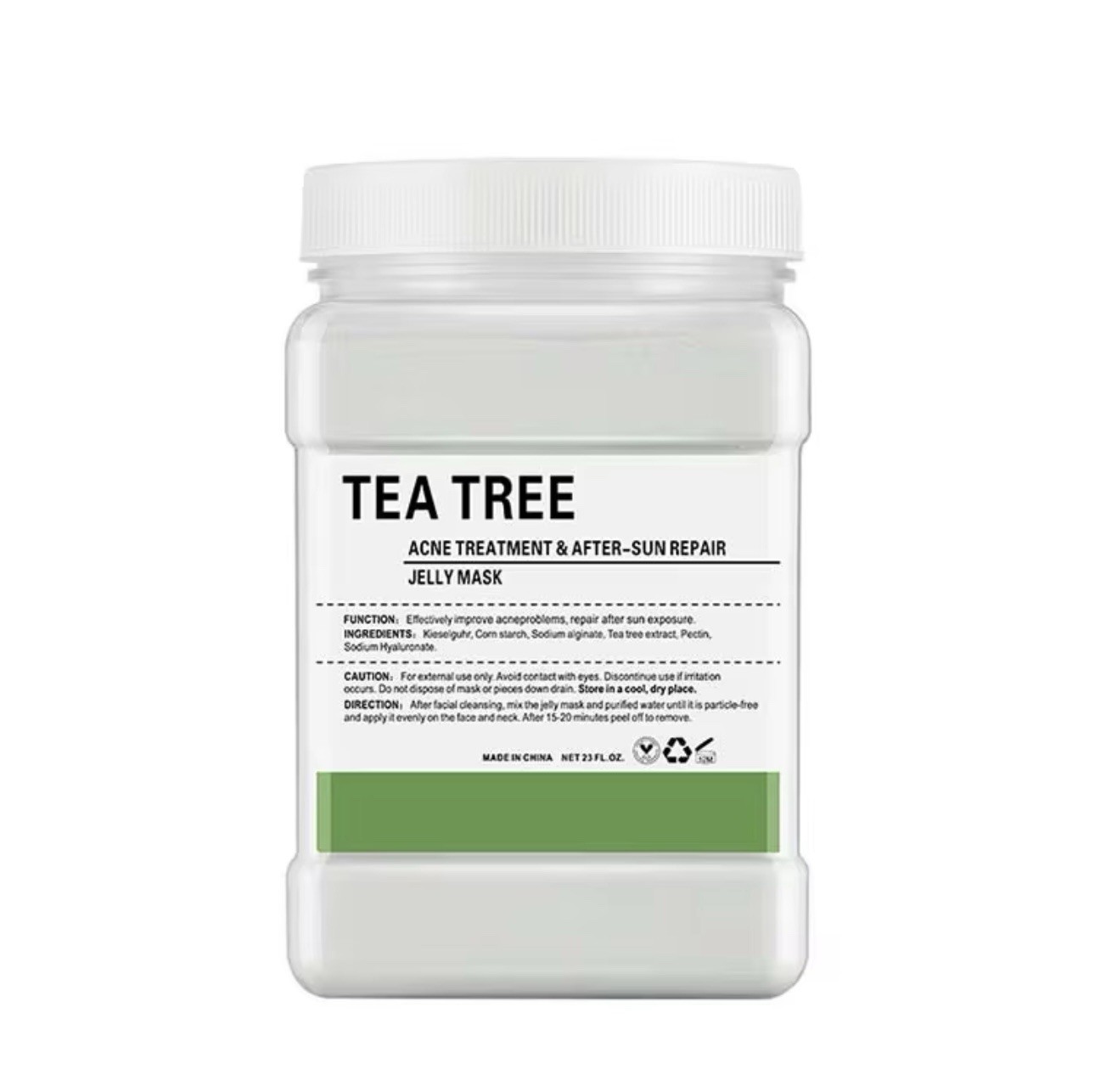 Tea Tree Acne Treatment After-Sun Repair Jelly Mask 23 fl oz Face Neck Gel