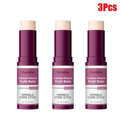 3Pcs Calcium Anti Wrinkle Calcium Balm Volume Multi Balms Firming Skin