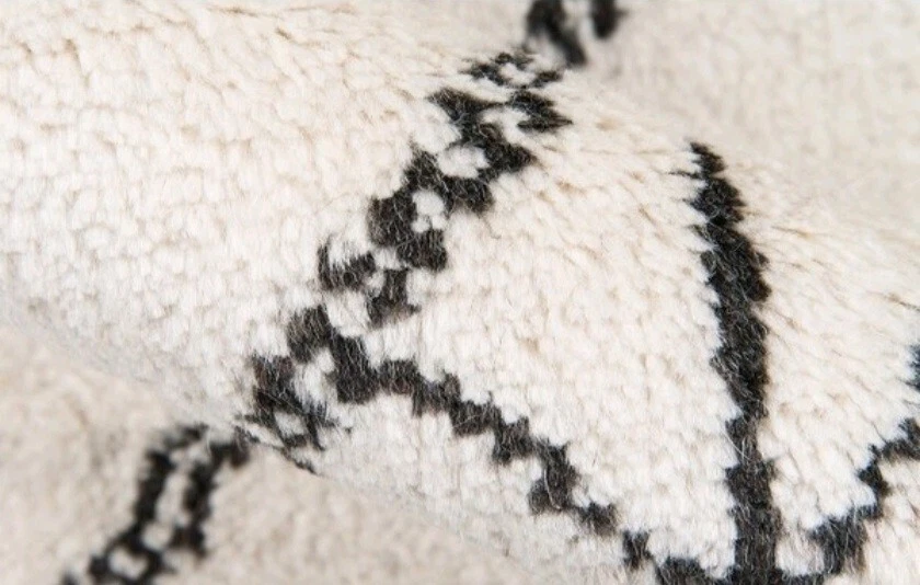 moroccan rug 5 x 8 100%wool excellent condition - Image 3 of 4