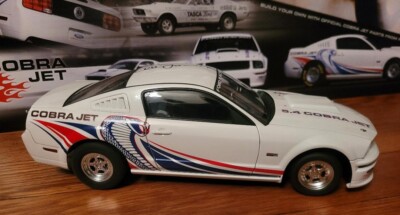 自動車 FORD MUSTANG COBRA JET 1/18 AutoWorld AUTO WORLD 2016 Ford Mustang Cobra Jet Blue LP Exclusive 1