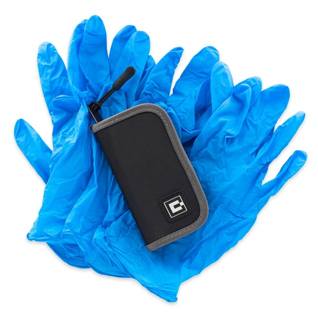Gloves Travel carrying Case with 5 pairs of Nitrile Gloves eBay