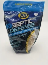 ZEP Septic Defense Tank & Cesspool Treatment Packs 12 Oz Each (Bag Of 6 Packs)