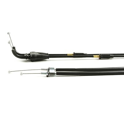 Câble de gaz fluide anti-grippage pour Kawasaki KX 250F de 2006 à 2010 câble acier renforcé