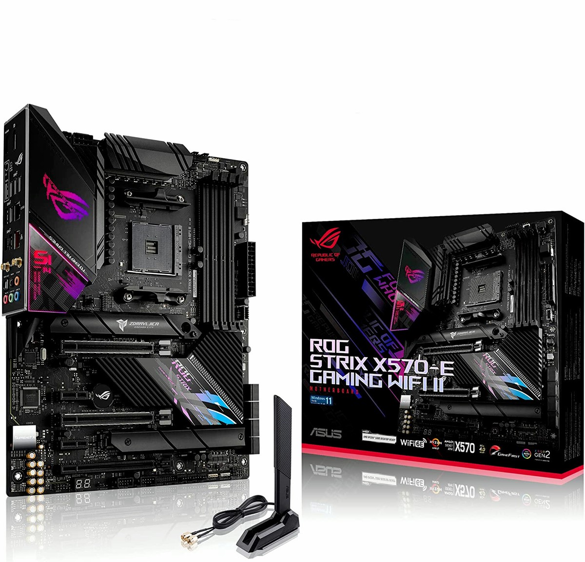 NEW ASUS ROG STRIX X570-E GAMING WIFI II AMD Socket AM4 X570 ATX