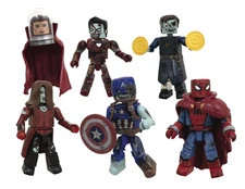 DCD 40TH WHAT IF ? MARVEL ZOMBIE MINIMATES PX EXCLUSIVE BOX SET DISNEY+ AVENGERS