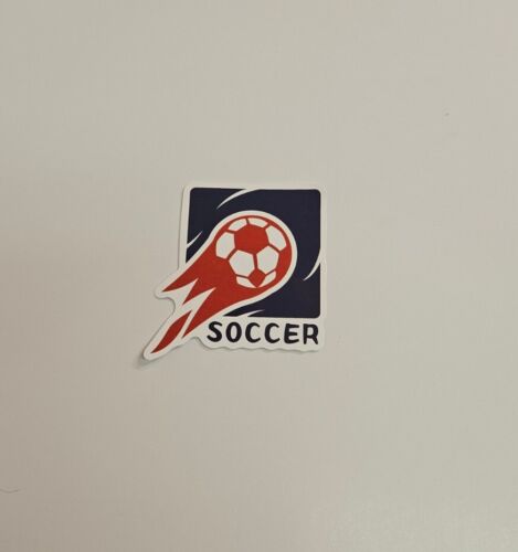 Soccer Sticker / Waterproof Laptop Decal - Imagen 1 de 3
