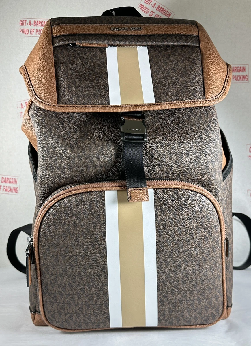 Michael kors backpack with side pockets clearance