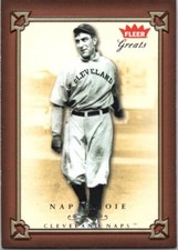 2004 Fleer Greats of the Game #92 Nap Lajoie HOF - FREE SHIPPING!