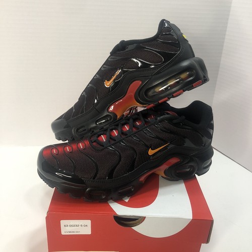 air max plus black magma orange