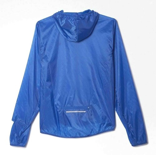 NEW ADIDAS MEN'S KANOI TRANSPARENT RUNNING HOODIE ~SIZE MEDIUM ~ #AB1626 - Picture 3 of 4